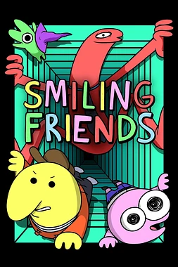 poster for the season 1 of Smiling Friends