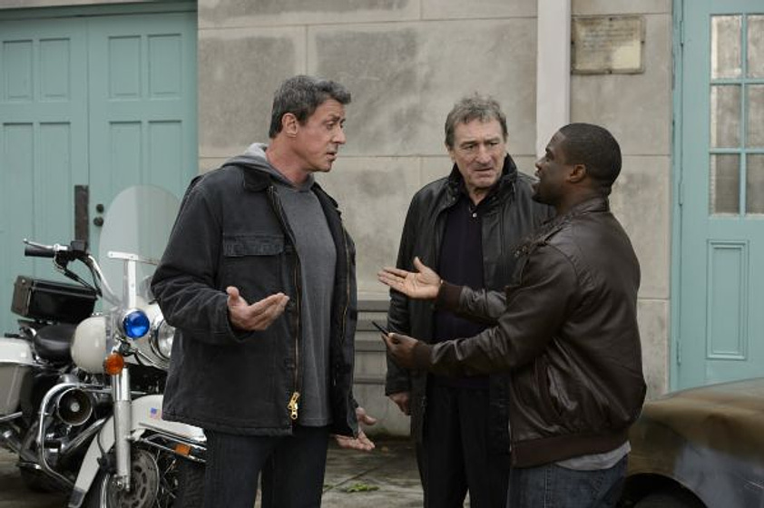 Robert De Niro, Sylvester Stallone y Kevin Hart en La Gran Revancha