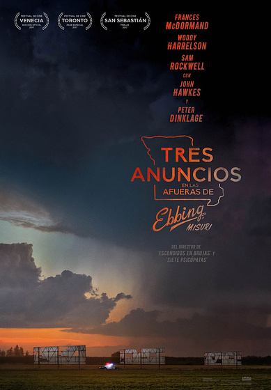 Imagen de Tres Anuncios en las afueras (Cartel español)