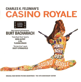 Carátula de la banda de sonido de Casino Royale