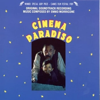 Carátula de la banda de sonido de Cinema Paradiso