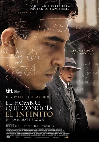 Poster de El Hombre que conocía el infinito