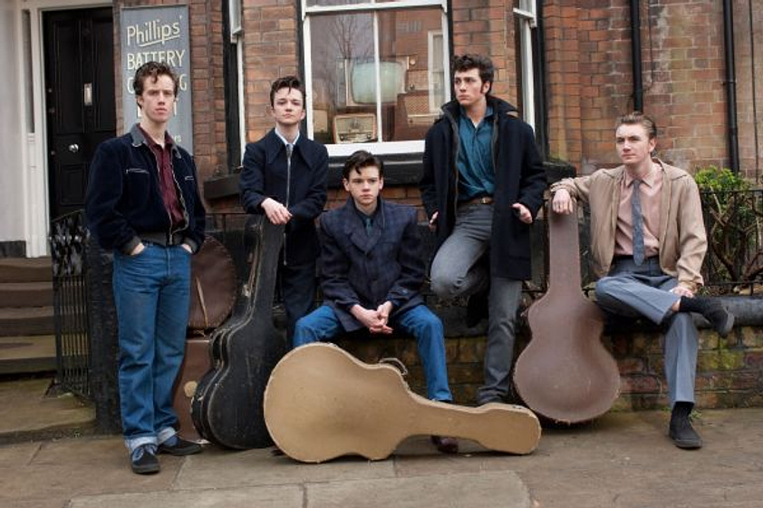 Aaron Taylor-Johnson en Nowhere Boy