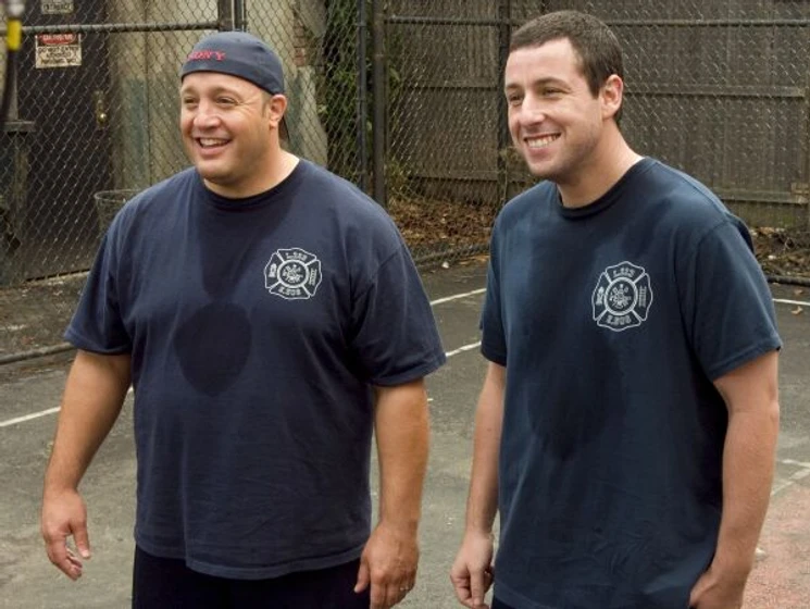 Adam Sandler y Kevin James en Os declaro marido y marido