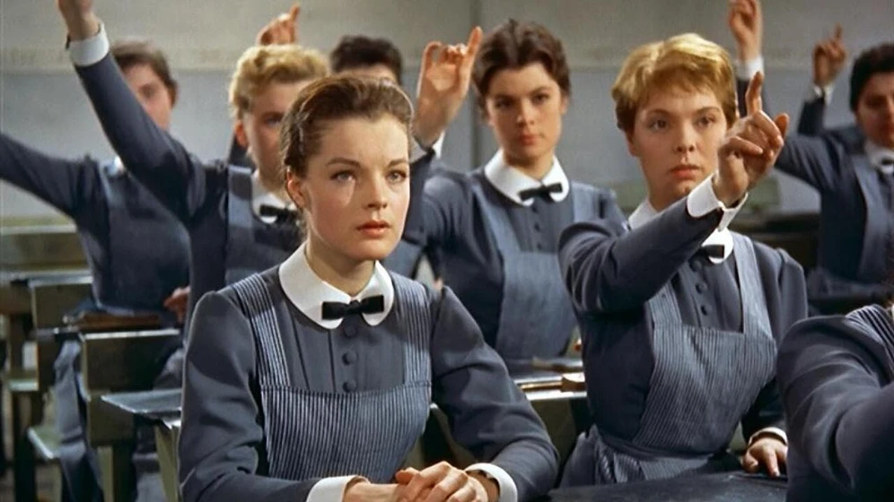 Romy Schneider en corrupcion-en-el-internado