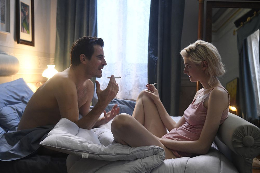 Claes Bang y Elizabeth Debicki en Una Obra Maestra