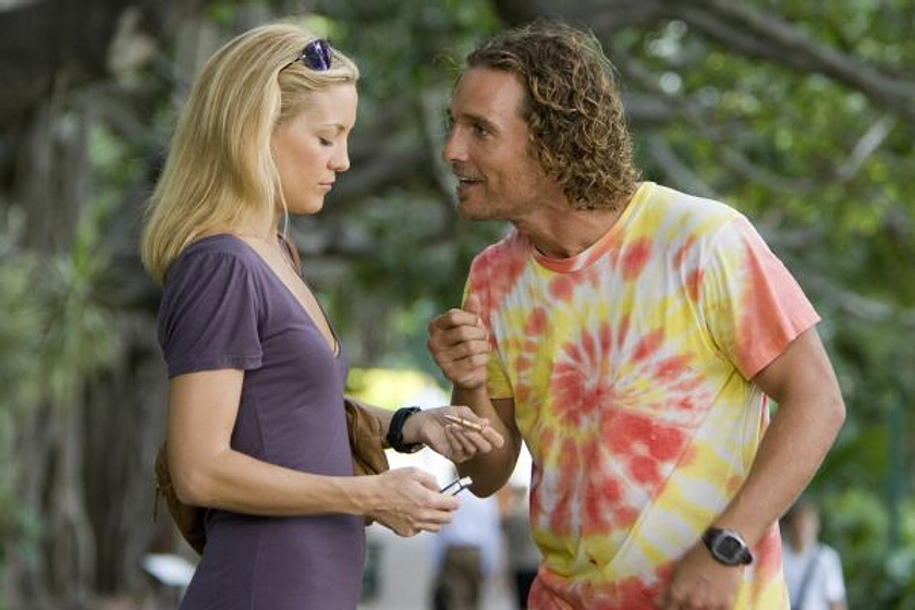 Matthew McConaughey y Kate Hudson en Como locos... a por el oro