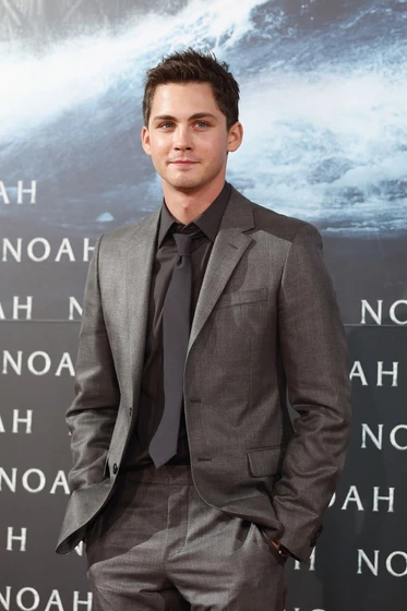 Logan Lerman en Noé (Premiere en Berlin. Marzo 2014)