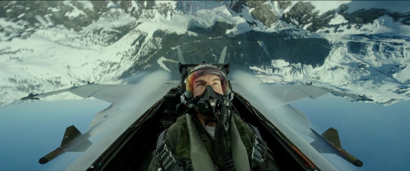 Tom Cruise en top-gun-maverick