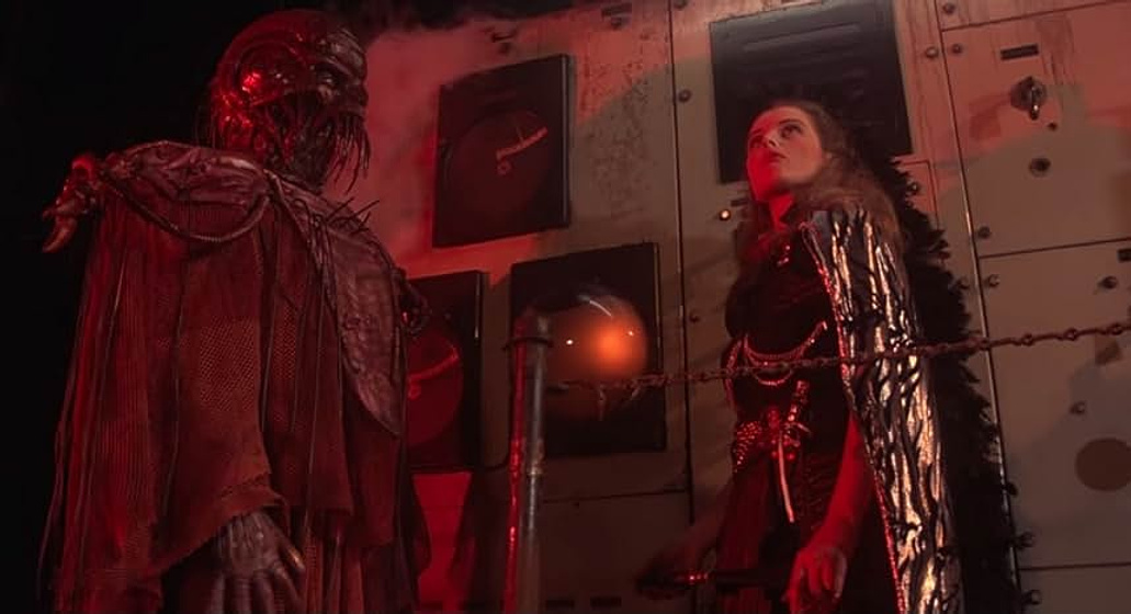 Rick Gianasi y Angelika Jager en Holocausto Robot