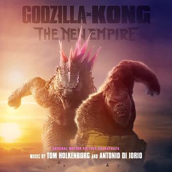 Carátula de la banda de sonido de Godzilla y Kong: El Nuevo Imperio