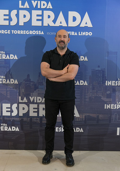 Javier Cámara [I] en La Vida Inesperada (Photocall en Madrid. Abril 2014)