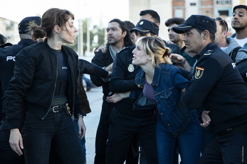 Ruth Díaz y Natalia de Molina en Adiós