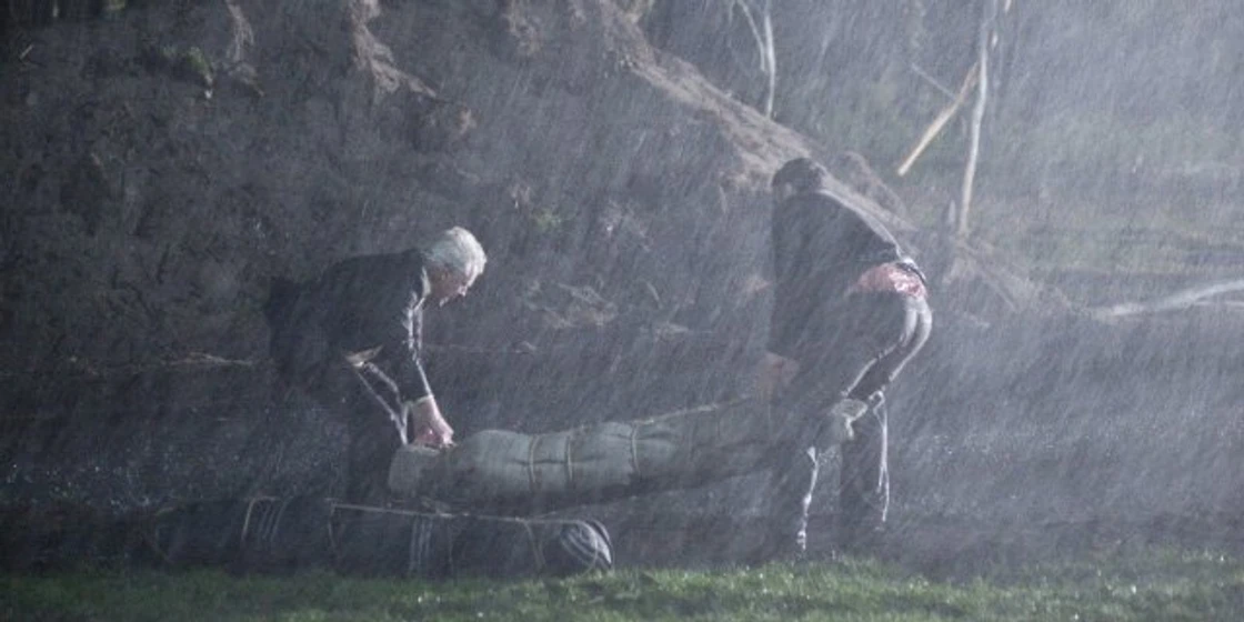 Alex van Warmerdam y Tom Dewispelaere en borgman