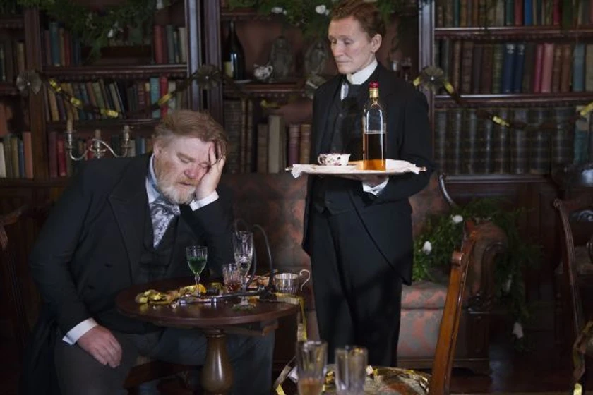 Glenn Close y Brendan Gleeson en albert-nobbs