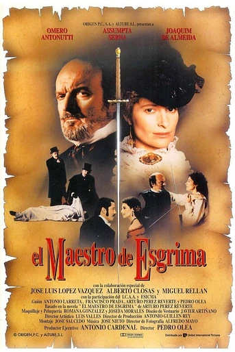 Poster de El Maestro de Esgrima