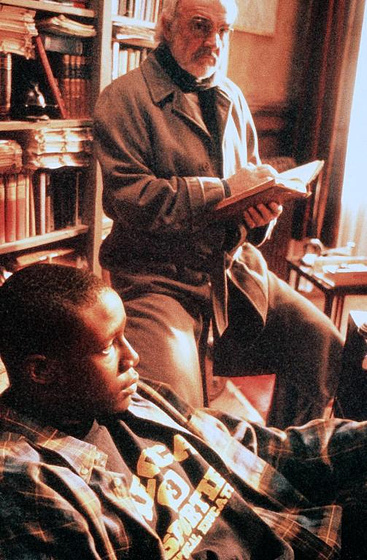 Sean Connery y Rob Brown en Descubriendo a Forrester