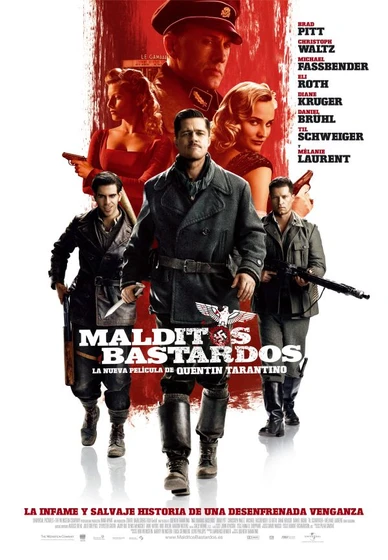 Imagen de Malditos bastardos (Cartel final)