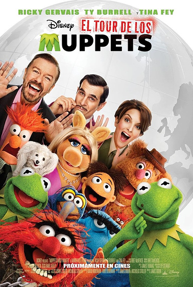 Imagen de El Tour de los Muppets (Cartel teaser español)