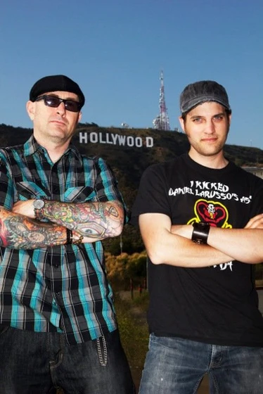 Mark Christopher Covino y Jeff Howlett en a-band-called-death