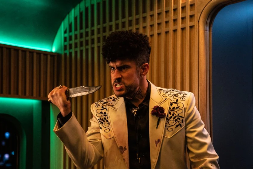 Bad Bunny en bullet-train