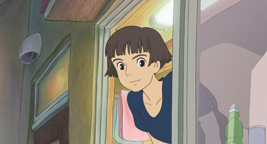 Imagen de Ponyo en el acantilado
