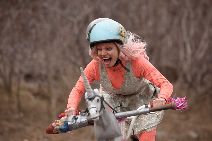 Laurence Leboeuf en Turbo Kid