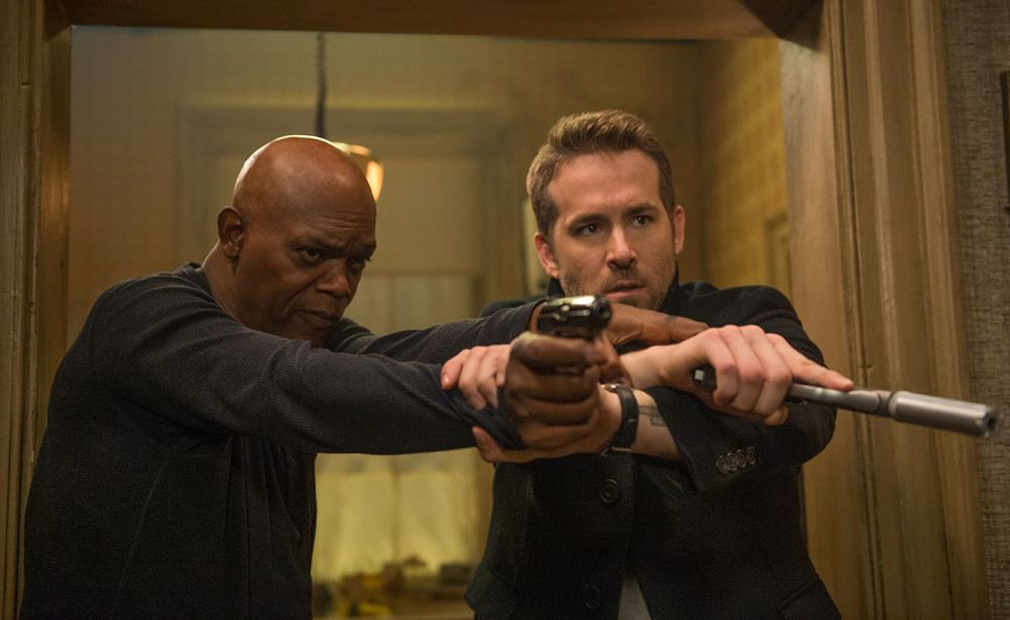 Samuel L. Jackson y Ryan Reynolds en El Otro Guardaespaldas