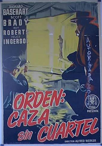 Poster de Orden: Caza sin Cuartel