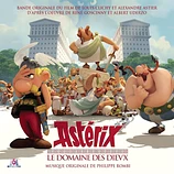 Carátula de la banda de sonido de Astérix. La Residencia de los dioses