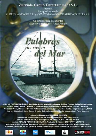 Imagen de Palabras que vienen del mar (Cartel)