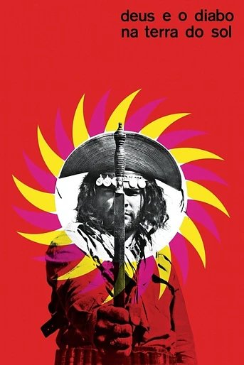 Poster de Dios y el diablo en la tierra del sol