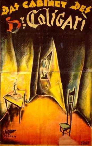 Imagen de el-gabinete-del-dr-caligari (Poster alemán)