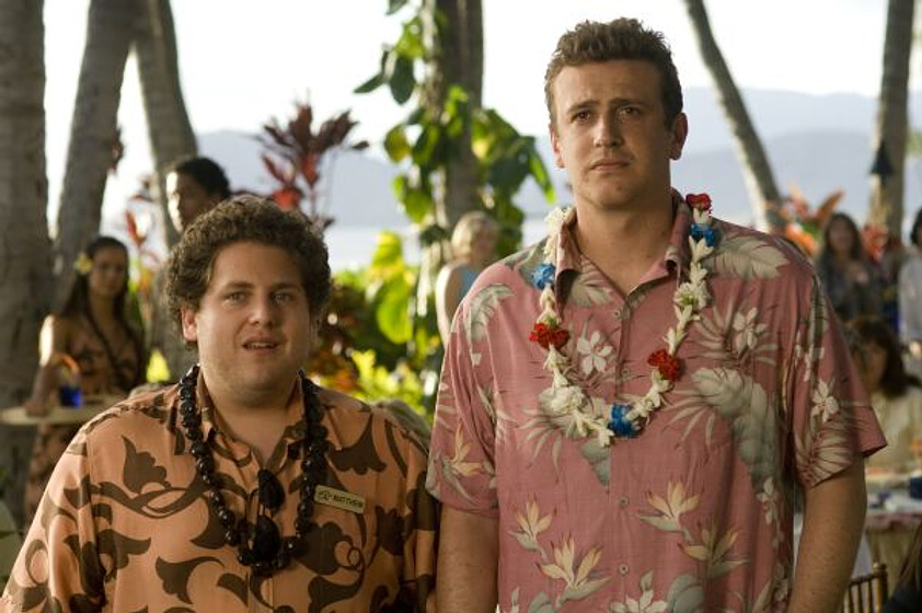 Jason Segel y Jonah Hill en Paso de Ti