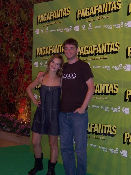 Sabrina Garciarena y Gorka Otxoa en pagafantas