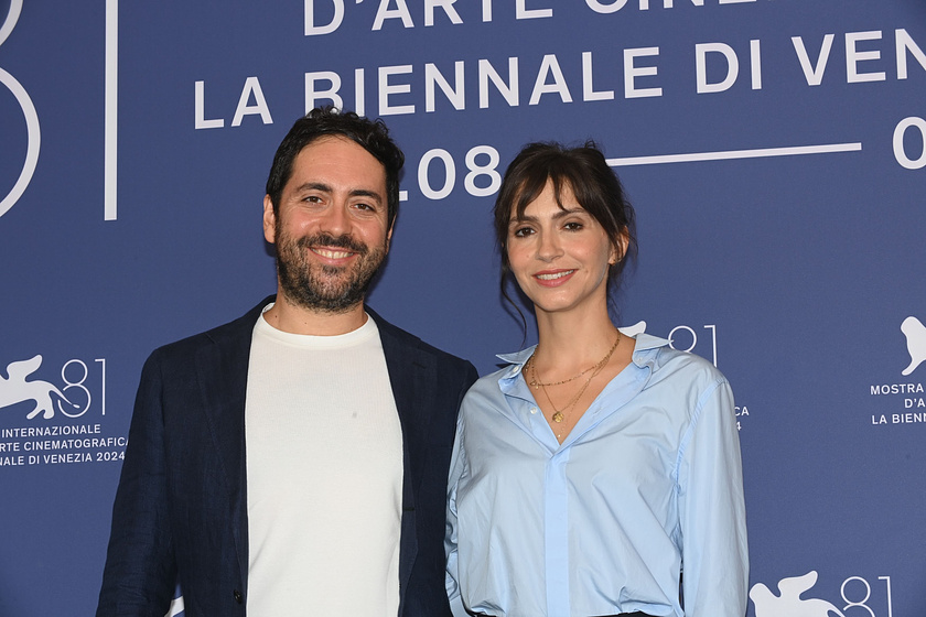 Giulia Steigerwalt y Matteo Rovere en Diva Futura (Festival de Venezia. Septiembre 2024)