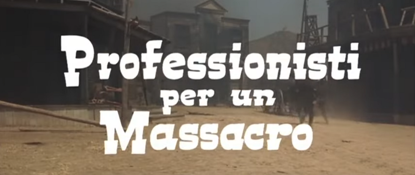 Imagen de Los Profesionales de la Muerte (Títulos de crédito)