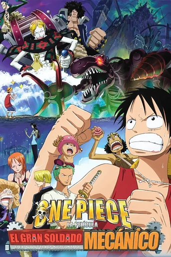 Poster de One Piece: El soldado mecánico gigante del castillo Karakuri