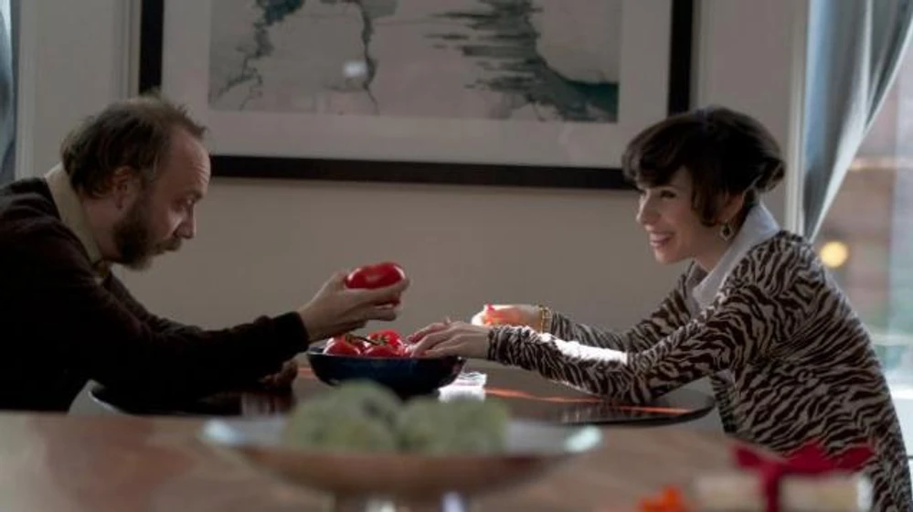 Paul Giamatti y Sally Hawkins en all-is-bright