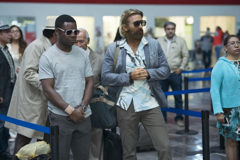 David Oyelowo y Sharlto Copley en Gringo. Se busca vivo o muerto