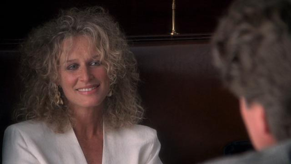 Glenn Close en Atracción Fatal