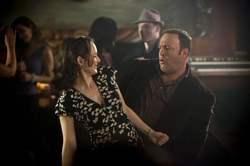 Winona Ryder y Kevin James en que-dilema