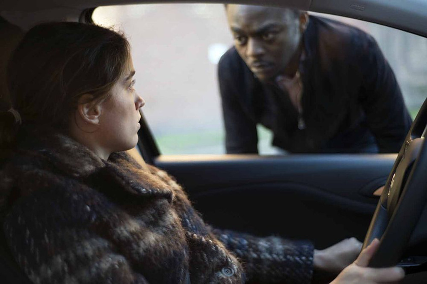 Adèle Haenel y Marc Zinga en La Chica desconocida