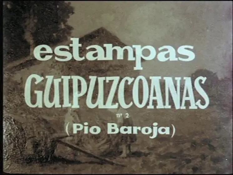 Imagen de Estampas guipuzcoanas número 2: Pío Baroja