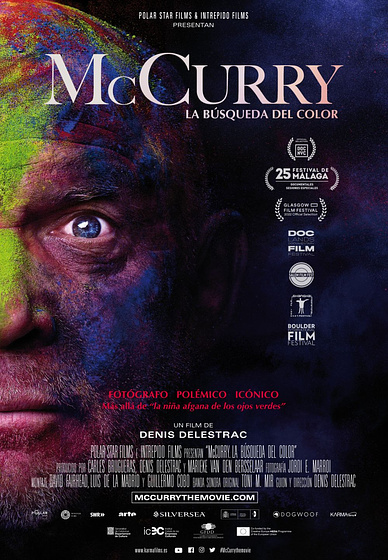 Imagen de McCurry, La Búsqueda del Color (Cartel español)