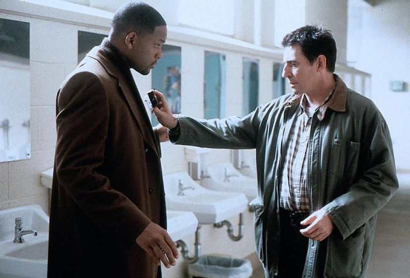 Will Smith y Gabriel Byrne en Enemigo Público