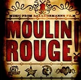 Carátula de la banda de sonido de Moulin Rouge (2001)