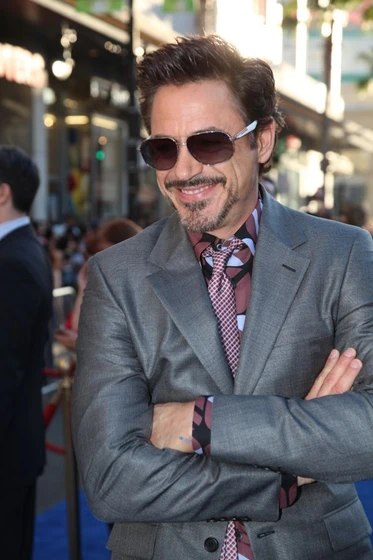 Robert Downey Jr. en Capitán América: El primer Vengador (Worl Premiere en Los Angeles. Julio 2011)