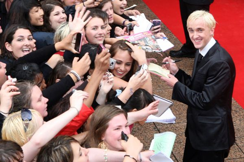 Tom Felton en Harry Potter y el Misterio del Príncipe (Premiere en Londres. Julio 2009)