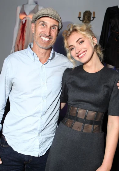 Imogen Poots y Craig Gillespie en noche-de-miedo (Comic-con. Agosto 2011)